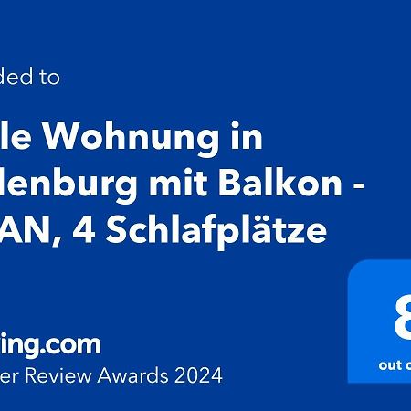 Helle Wohnung In Sudenburg Mit Balkon - Wlan, 4 Schlafplaetze Magdeburgo Esterno foto