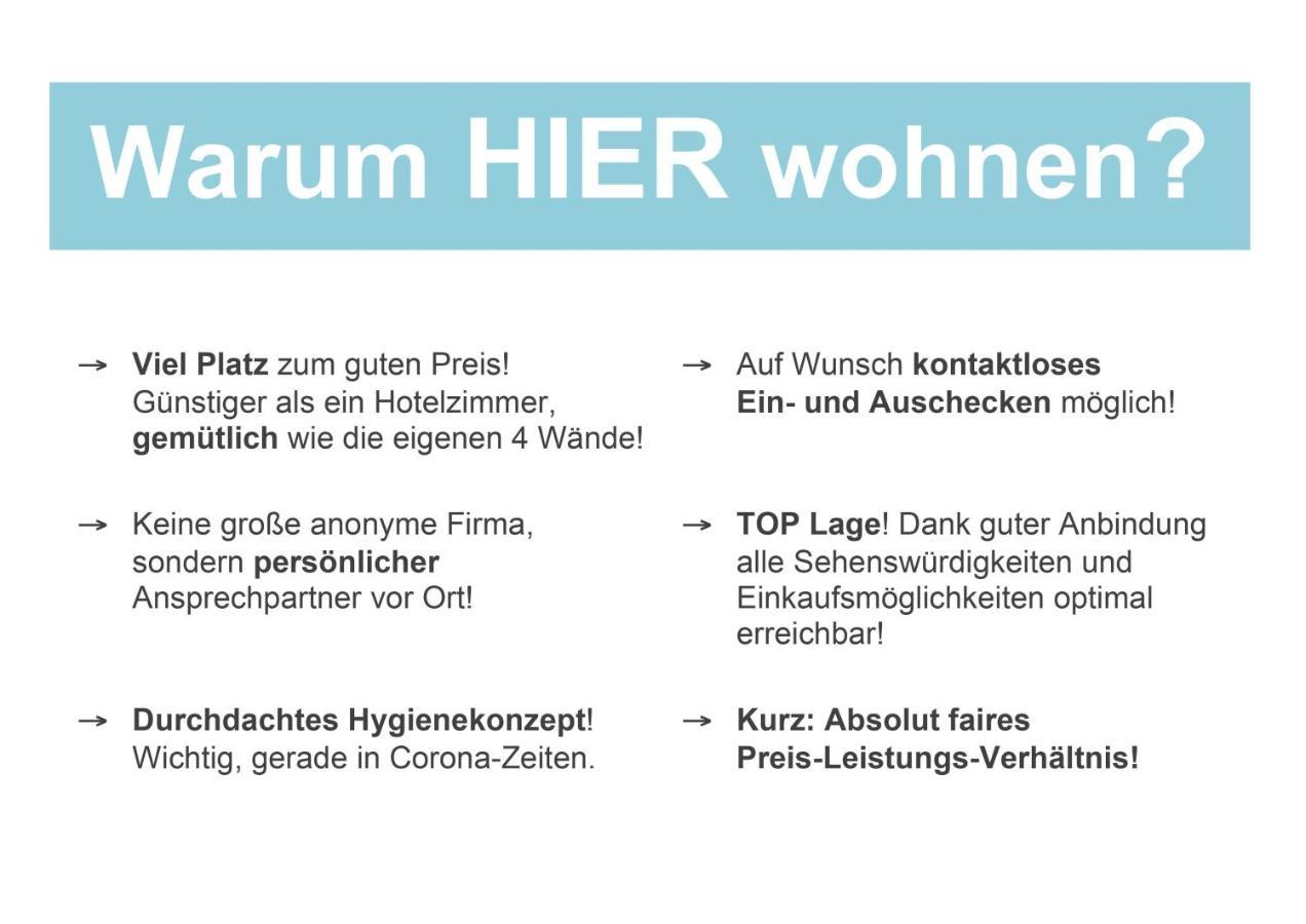 Helle Wohnung In Sudenburg Mit Balkon - Wlan, 4 Schlafplaetze Magdeburgo Esterno foto